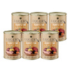 Luger's Puppy's Time Wet Dog Food for Puppies with Chicken Liver, Carrots, and Potatoes—6 x 400 g Set