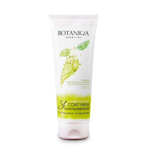 Botaniqa Intense Treatment Coat Mask: Collagen and Keratin Mask for Dogs, 250 ml