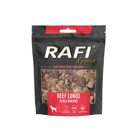 Rafi Crunch Natural Dog Treats: Beef Lung 100 g
