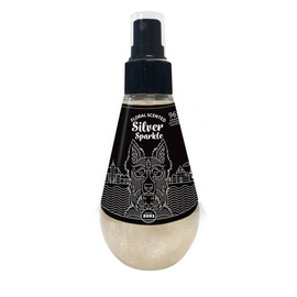 Over Zoo Silver Sparkle Glitter Mist for Pets, 150 ml