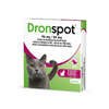 Vetoquinol Dronspot Drops for Worms and Parasites for Large Cats (5 kg – 8 kg), 2-pack