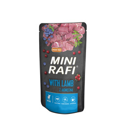 Mini Rafi Wet Dog Food with Lamb, 150 g