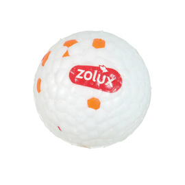 Zolux Etpu Dog Toy: Durable Fetch Ball with Squeaker, 8 cm