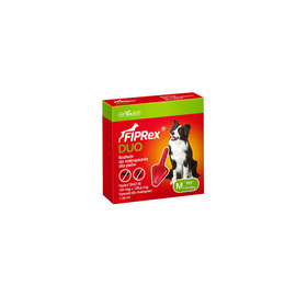 Fiprex Duo Flea and Tick Solution for Dogs, Size M (10–20 kg)