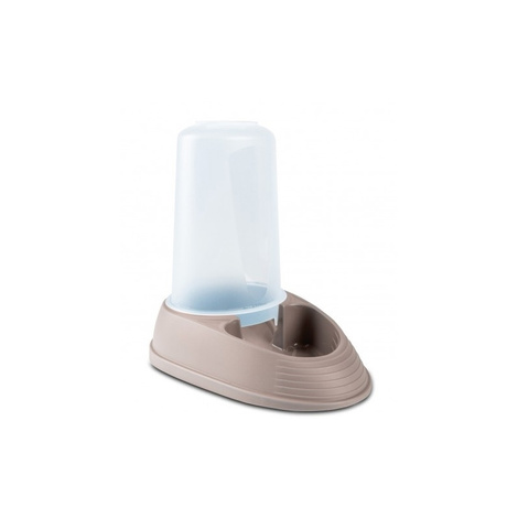 Barry King Automatic Food and Water Dispenser for Dogs or Cats, 0.5 L, Beige