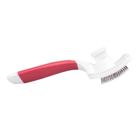 Over Zoo Self-Cleaning Brush with Balls for Dogs and Cats, Size M