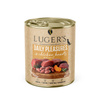 Luger's Daily Pleasures Wet Dog Food with Chicken Hearts and Carrots, 800 g