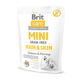 Brit Care Mini Grain-Free Hair & Skin Dry Dog Food, 400 g
