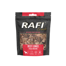Rafi Crunch Natural Dog Treats: Beef Lung 100 g