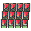 Rafi Wet Dog Food with Venison, 12-Pack (800 g each)