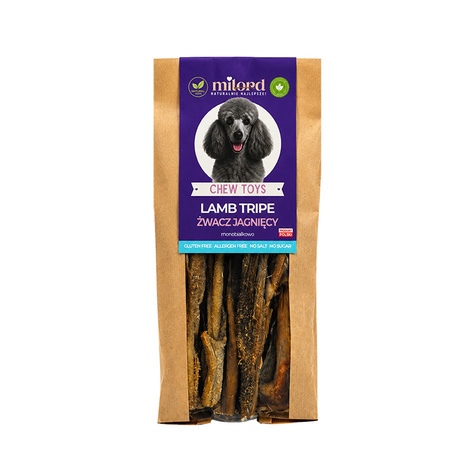 Milord Gryzak for Dogs: Dried Lamb Tripe, 150 g