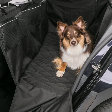 Trixie Foldable Car Seat Cover, Black, 1.55 x 1.30 m