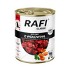 Rafi Classic Wet Dog Food with Beef, 800 g