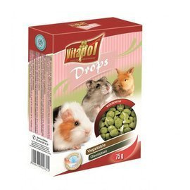 Vitapol Drops Vegetable Treats for Rodents 75 g