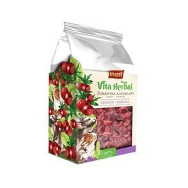 Vitapol Vita Herbal Treat for Rodents and Rabbits—Natural Cranberry, 30 g
