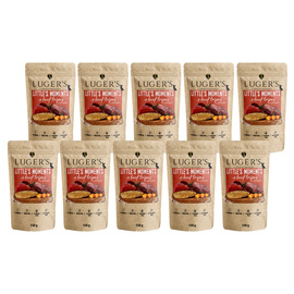Luger's Little's Moments Wet Dog Food for Small Breeds with Beef Stomachs and Pumpkin, 10 x 150 g Set