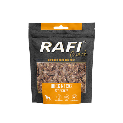 Rafi Crunch Natural Dog Treats: Duck Necks 200 g