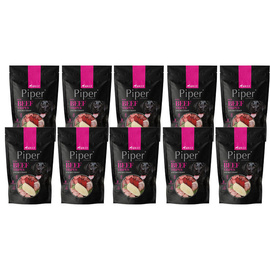 Piper Animals Wet Dog Food with Beef Stomachs and Beets, 10 x 500 g Set