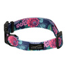 Dolina Noteci Adjustable Dog Collar "Flowery Corner" XL 3 cm x 40–65 cm
