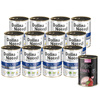 Dolina Noteci Premium Wet Dog Food, Rich in Cod with Broccoli, 12 x 400 g Set + Free Piper Animals Wet Dog Food with Turkey and Broccoli, 400 g