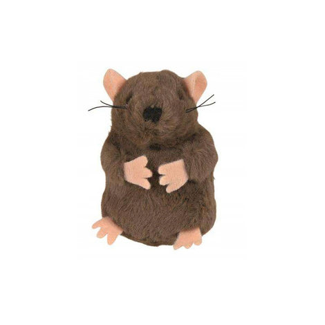 Trixie Cat Toy: Mole with Catnip and Sound, 8 cm