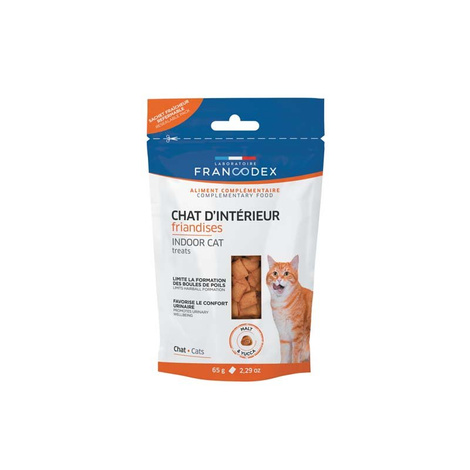 Francodex Cat Treats for Urinary Tract Health/Prevents Hairballs 65 g