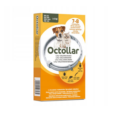 Sabunol Reflective Flea and Tick Collar for Dogs, 75 cm