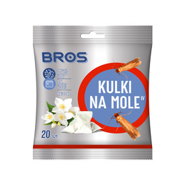 Bros Mothballs for Clothing, Floral Scent, 20 pcs.
