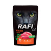 Rafi Cat Adult Wet Cat Food with Duck, 100 g