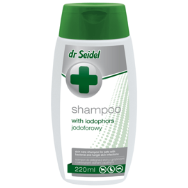 Dr. Seidel Iodophor Shampoo for Dogs and Cats, 220 ml