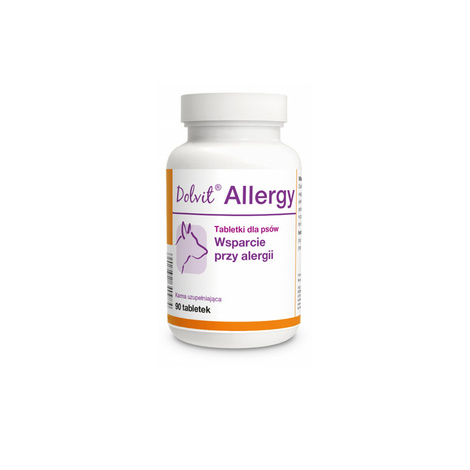 Dolfos Dolvit Allergy Tablets for Dogs – Allergy Support, 90 tablets
