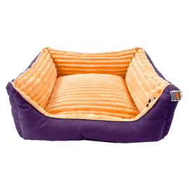 Pupilarni Sofa—a bed for dogs or cats, size. XS Apricot-Purple