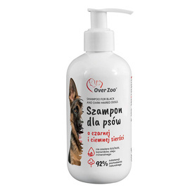Over Zoo Shampoo for Dogs with Black and Dark Coats  250 ml