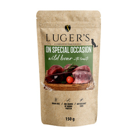 Luger's On Special Occasion Wet Dog Food: Wild Boar with Tomato, 150 g
