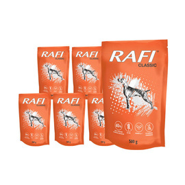 Rafi Classic Wet Dog Food, 10-pack (500 g each)