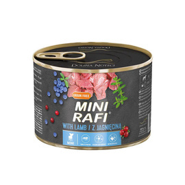 Mini Rafi Wet Dog Food with Lamb, 185g