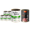 Dolina Noteci Premium Wet Dog Food, Rich in Venison, 6-Pack (800 g each) + Free Piper Animals with Duck and Pear (400 g)