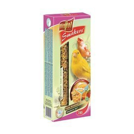 Vitapol Smakers Mix 3-in-1 Bird Food: Egg, Honey, and Fruit Flavors for Canaries