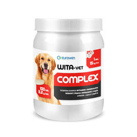 Eurowet Wita-Vet Complex Vitamin Supplement for Pregnant Dogs and Puppies, 100 tablets