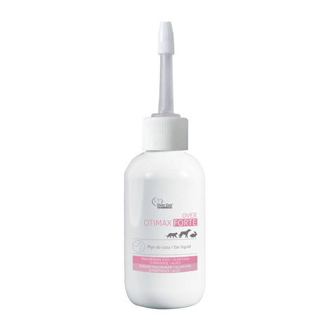 Over Zoo Over Otimax Forte Ear Care Solution for Dogs and Cats, 90 ml