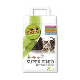 Super Pinio Clumping Cat Litter (Crushed) 7 L