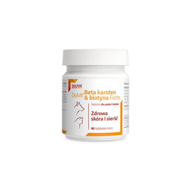 Dolvit Beta-Carotene and Biotin Forte Dietary Supplement for Dogs and Cats, 90 tablets