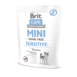 Brit Care Mini Grain-Free Sensitive Dry Dog Food, 400 g
