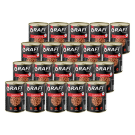 Rafi Classic Wet Cat Food with Beef Chunks in Gravy, 20-Pack (415 g each)