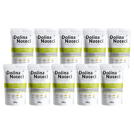 Dolina Noteci Premium Wet Dog Food, Rich in Goose with Potatoes, 10 x 150 g Set