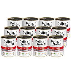 Dolina Noteci Premium Wet Dog Food, Rich in Beef, 12-Pack (800 g each)
