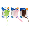 Duvo+ Cat Toy: Colorful Plush Mouse, 9.5 x 4 x 6 cm, 1 piece