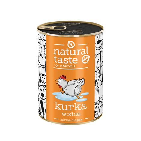Natural Taste Waterfowl Wet Dog Food – Chicken Meal, 400 g