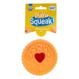 Cooper & Pals Dog Squeaky Toy – Cookie, 10.3 cm