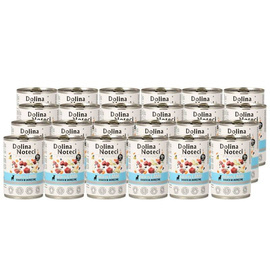 Dolina Noteci Premium Wet Dog Food, Rich in Lamb, 24 x 400 g Set, LIMITED EDITION
